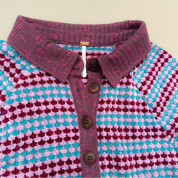 FREE PEOPLE purple chenille Maggie dress, M. - Picture 11 of 15